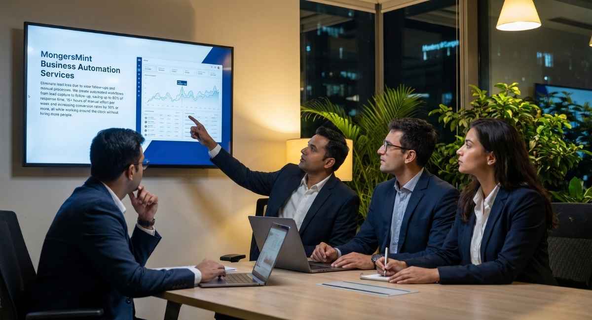 Business Automation Services- MongersMint