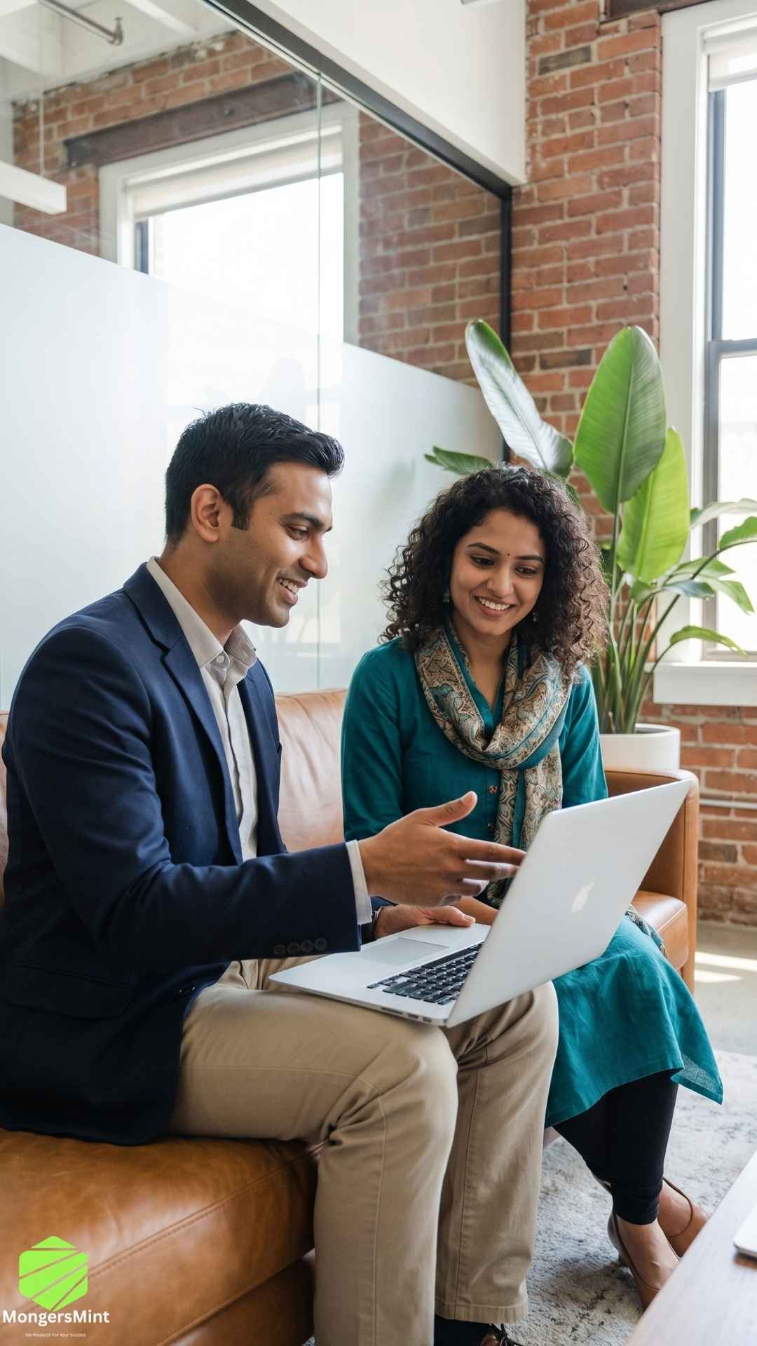 Marketers Brainstorming Business Strategy- MongersMint