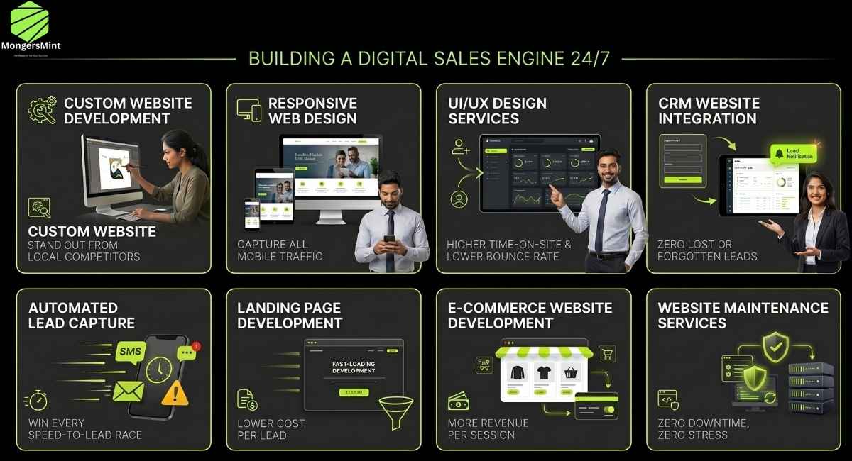 Web Development Services 13 What Do Our Web Design and Development Services Covers- MongersMint