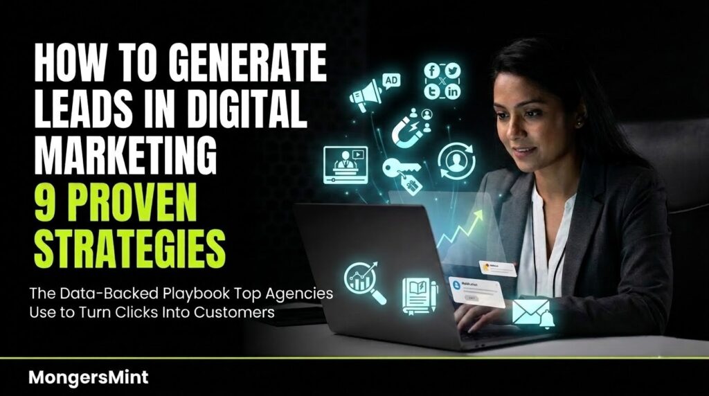 How to Generate Leads in Digital Marketing 9 Proven Strategies- MongersMint