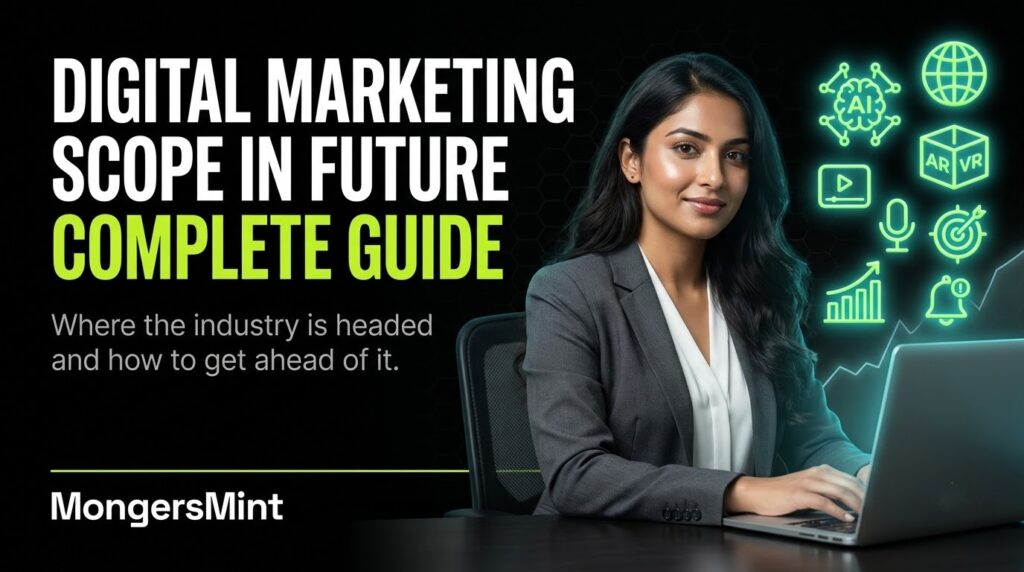 Digital Marketing Scope in Future Complete guide- MongersMint