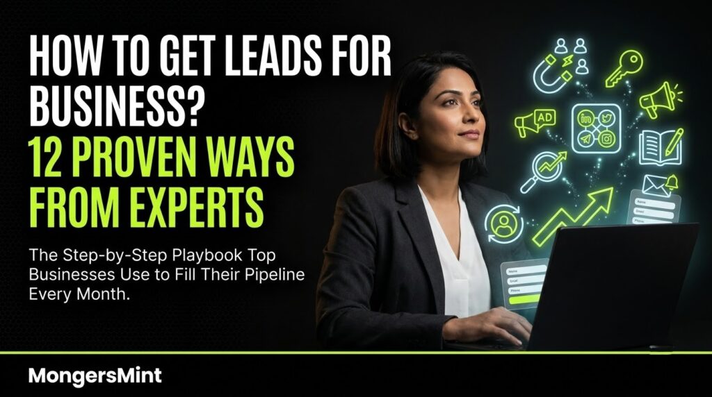 How To Get Leads For Business? 12 Proven Ways in 2026 1 How To Get Leads For Business 12 Proven Ways- MongersMint