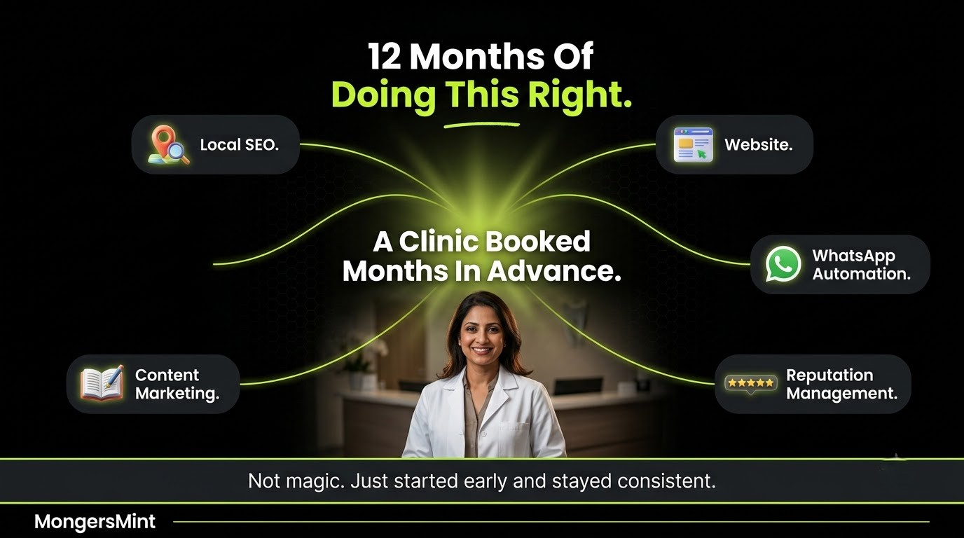 Digital Marketing for Dental Clinics Experts Guide India 2026 8 What Can Your Dental Clinic Achieve With Digital Marketing in 12 Months- MongersMint